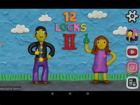 12 lucchetti gioco.